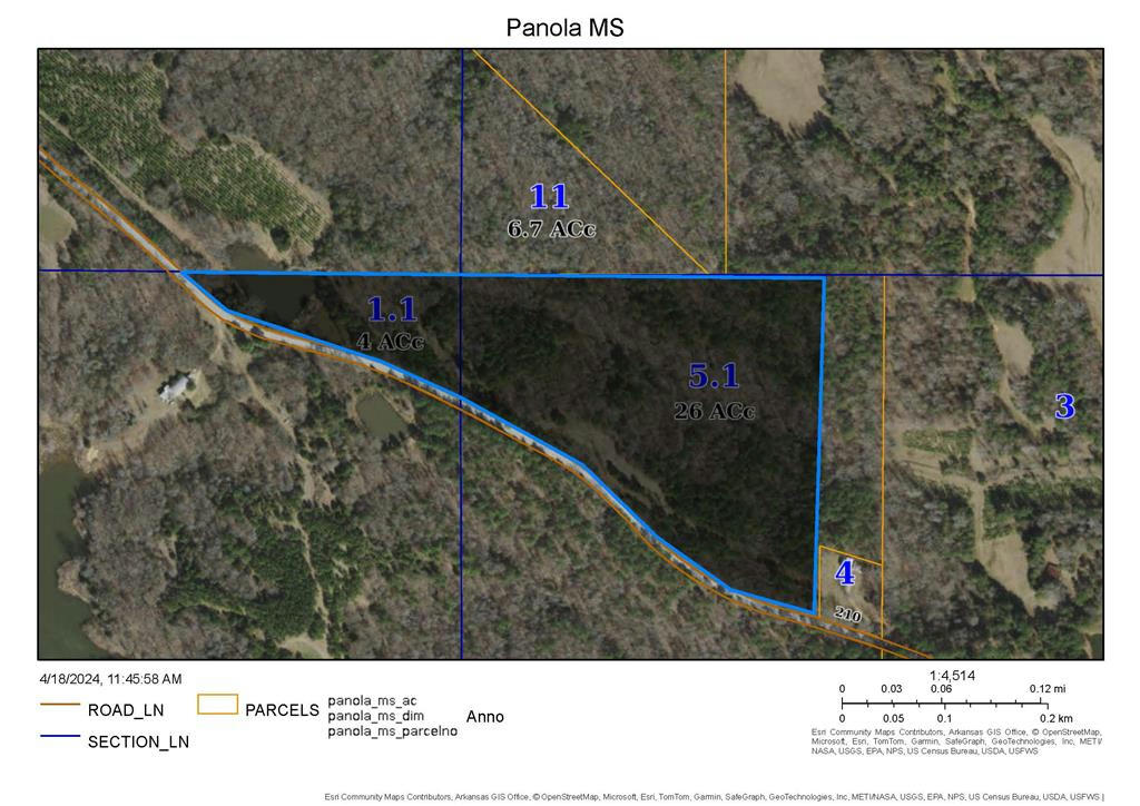 00 CLIFF FINCH RD, PANOLA CO, WATER VALLEY, MS 38965, photo 1