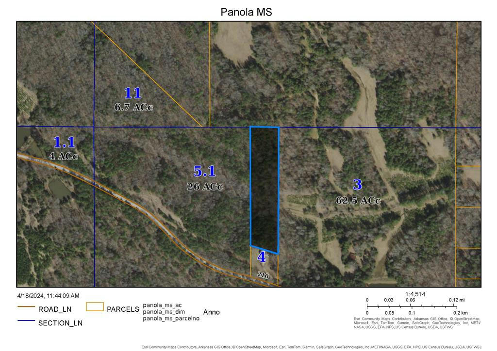 00 CLIFF FINCH RD, PANOLA CO, WATER VALLEY, MS 38965, photo 1